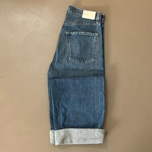 Citizens of Humanity Ayla Jeans Brielle regenerative cotton 27 4 6 cuff wide